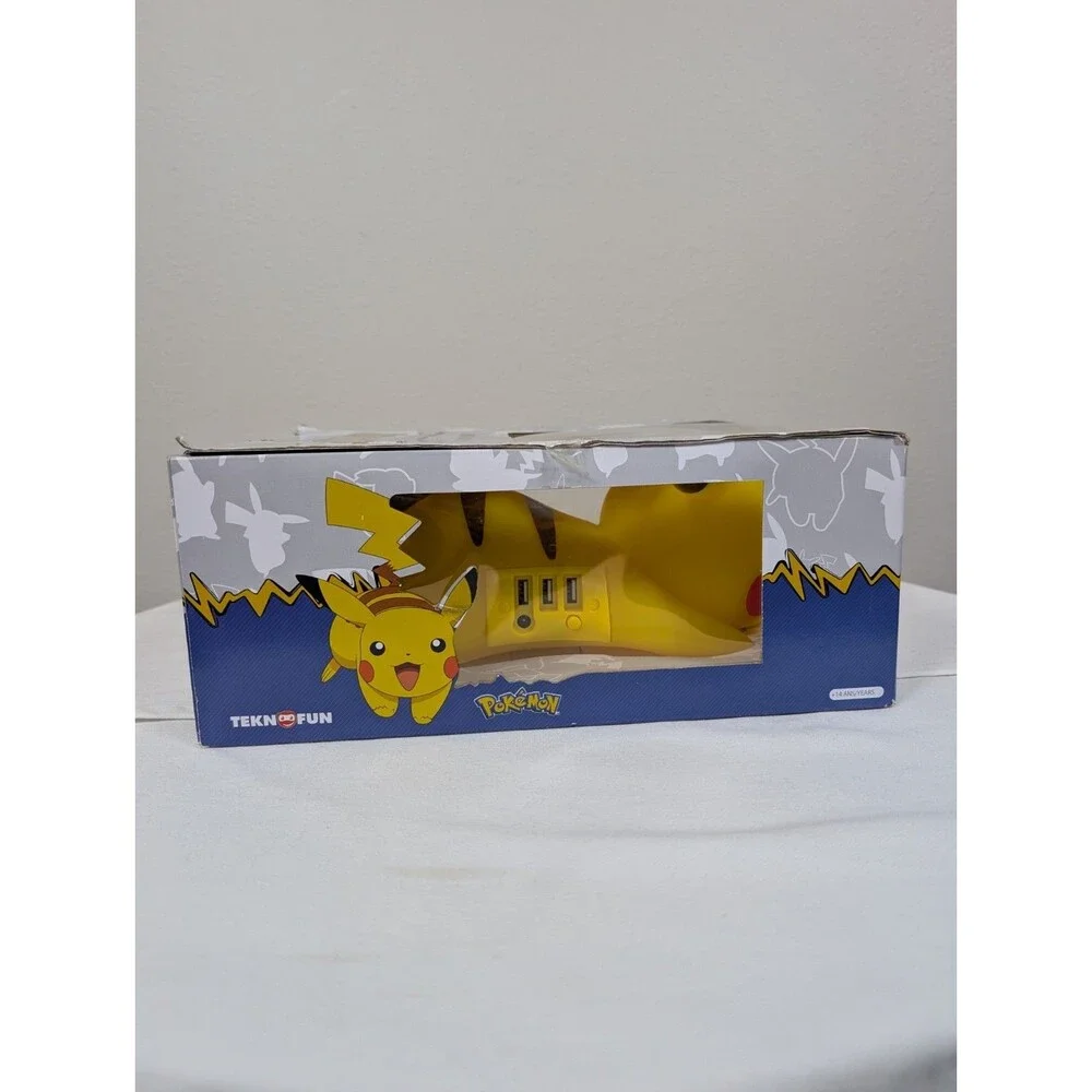Teknofun Pokemon Pikachu Induction & USB Charger (for older phones only)